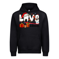 Black Christmas love  dentist Urban Hoodie - AdoDesignShop