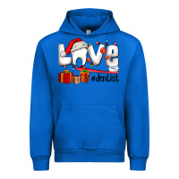 Cobalt Christmas love  dentist Urban Hoodie - AdoDesignShop