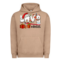 Pigment Burro Christmas love  dentist Urban Hoodie - AdoDesignShop