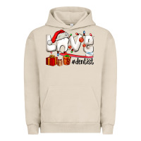 Pigment French Oak Christmas love  dentist Urban Hoodie - AdoDesignShop