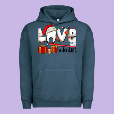 Christmas Love  Dentist Urban Hoodie Designed By Adodesignshop