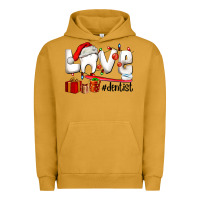 Pigment Peanut Butter Christmas love  dentist Urban Hoodie - AdoDesignShop