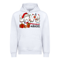 White Christmas love  dentist Urban Hoodie - AdoDesignShop