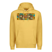 Antique Gold dead tired fueled by coffee  mug 11 oz Premium Hoodie - Artiststas