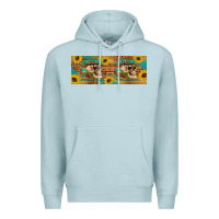 Blue Mist dead tired fueled by coffee  mug 11 oz Premium Hoodie - Artiststas
