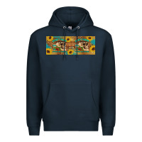 Navy dead tired fueled by coffee  mug 11 oz Premium Hoodie - Artiststas