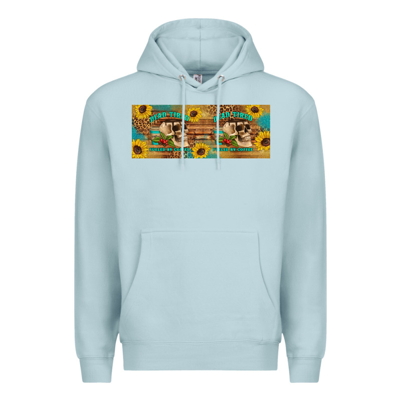 Dead Tired Fueled By Coffee  Mug 11 Oz Premium Hoodie by Artiststas | Teevron