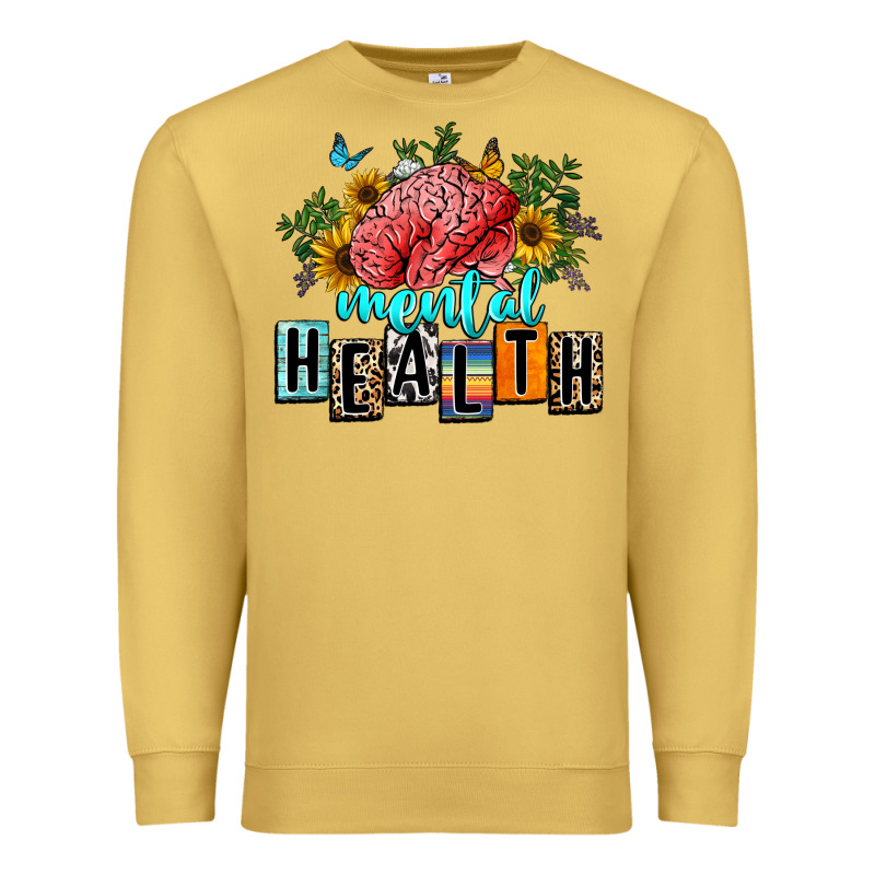 Mental Health Premium Sweatshirt by texasbilliewilder | Teevron
