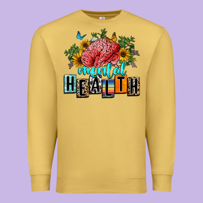 Mental Health Premium Sweatshirt Designed By Texasbilliewilder