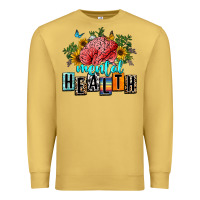 Antique Gold mental health Premium Sweatshirt - texasbilliewilder