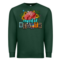 Sports Green mental health Premium Sweatshirt - texasbilliewilder
