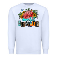 White mental health Premium Sweatshirt - texasbilliewilder