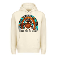 Sandshell gobble till you wobble rainbow Premium Hoodie - JahusDesignShop