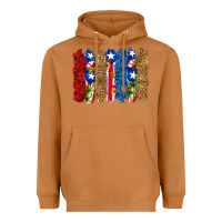 Meerkat puerto rico republic brushstrokes Heavyweight Hoodie - RanaPortraitStore