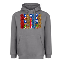 Storm puerto rico republic brushstrokes Heavyweight Hoodie - RanaPortraitStore