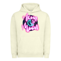 Pigment Pistachio neon moon Urban Hoodie - JahusDesignShop