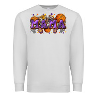 Dove Grey mama basketball Premium Sweatshirt - Zillion Design Studio