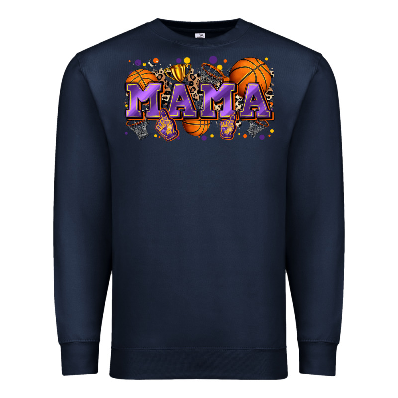 Mama Basketball Premium Sweatshirt by Zillion Design Studio | Teevron
