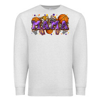 Oatmeal Heather mama basketball Premium Sweatshirt - Zillion Design Studio