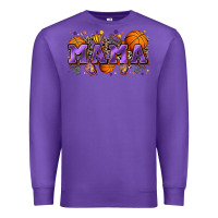 Purple mama basketball Premium Sweatshirt - Zillion Design Studio
