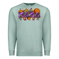 Seafoam mama basketball Premium Sweatshirt - Zillion Design Studio