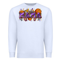 White mama basketball Premium Sweatshirt - Zillion Design Studio