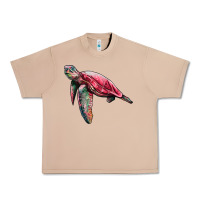 Burro sea turtle pink glitter Urban Heavy Tee - Artiststas