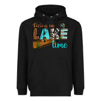 Black living on lake time Heavyweight Hoodie - texasbilliewilder