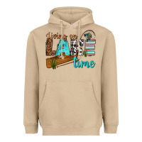 Mushroom living on lake time Heavyweight Hoodie - texasbilliewilder
