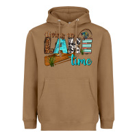 Toasted Coconut living on lake time Heavyweight Hoodie - texasbilliewilder