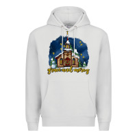 Dove Grey Christmas church and snow grace and mercy Premium Hoodie - AdoDesignShop