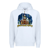 Christmas Church And Snow Grace And Mercy Premium Hoodie | Teevron