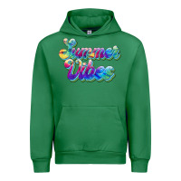 Emerald summer vibes Urban Hoodie - JahusDesignShop