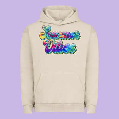 Summer Vibes Urban Hoodie Designed By Jahusdesignshop