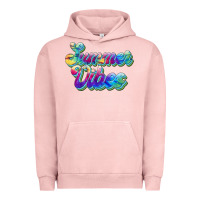 Pigment Salmon summer vibes Urban Hoodie - JahusDesignShop