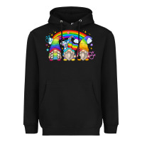 Black lgbt gnomes Heavyweight Hoodie - Zillion Design Studio
