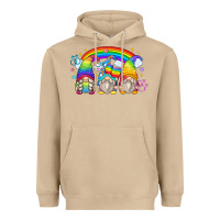 Mushroom lgbt gnomes Heavyweight Hoodie - Zillion Design Studio