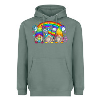 Sage lgbt gnomes Heavyweight Hoodie - Zillion Design Studio