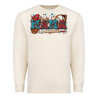 Sandshell mama baseball Premium Sweatshirt - Zillion Design Studio