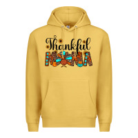 Antique Gold thankful mama Premium Hoodie - JahusDesignShop