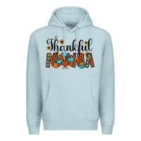 Blue Mist thankful mama Premium Hoodie - JahusDesignShop