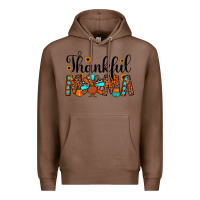 Chestnut thankful mama Premium Hoodie - JahusDesignShop