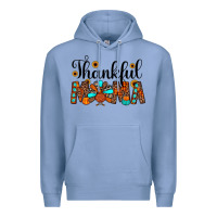 Colony Blue thankful mama Premium Hoodie - JahusDesignShop