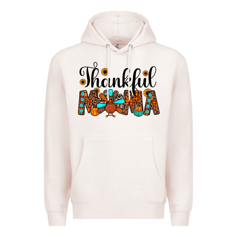 Thankful Mama Premium Hoodie by JahusDesignShop | Teevron