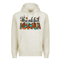 Oatmeal Heather thankful mama Premium Hoodie - JahusDesignShop