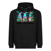 Black jesus is my anchor gnomes Heavyweight Hoodie - Zillion Design Studio