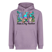 Lavender jesus is my anchor gnomes Heavyweight Hoodie - Zillion Design Studio