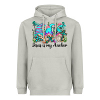 Moon Dust jesus is my anchor gnomes Heavyweight Hoodie - Zillion Design Studio