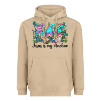 Mushroom jesus is my anchor gnomes Heavyweight Hoodie - Zillion Design Studio
