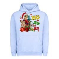 Pigment Grape Ice Christmas ho ho ho skeleton Urban Hoodie - AdoDesignShop